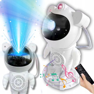 STAR PROJEKTOR ASTRONAUT LED PROJEKTOR NOČNÁ LAMPA PRE DETI AKO DARČEK